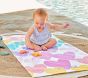 Rainbow Heart Mini Beach Towel UPF 50+