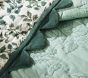 Chris Loves Julia Floral Vines Baby Quilt