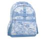 LoveShackFancy Blue Damask Floral Adaptive Mackenzie Backpack
