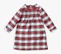 Plaid Smocked Flannel Kid Nightgown