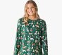 Holiday Dogs Bamboo Viscose Adult Relaxed Fit Crew Pajama Set