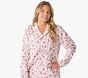 Holiday Bows Adult Flannel Pajama Set