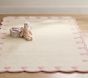 Scallop Heart Border Rug