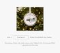 Personalized Baby's First Christmas Train Ornament
