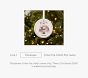 Personalized Pink Santa Christmas Ornament