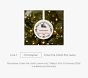 Personalized Baby's First Christmas Train in Wreath Ornament