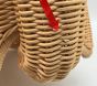 Open Box: Rattan Elephant Side Table (22")