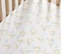 Luxe Critter Organic Cotton Crib Fitted Sheet