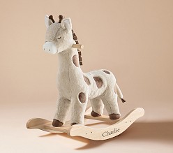 Giraffe Critter Plush Nursery Rocker