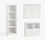 Cameron Cubby Tower Wall Storage System with Cabinet