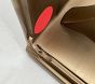 Open Box: Ava Ribbon Bookends - Brass