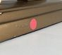 Open Box: Ava Ribbon Bookends - Brass
