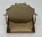 Open Box: Ava Tabletop Mirror With Tray - Antique Brass