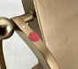 Open Box: Ava Tabletop Mirror With Tray - Antique Brass