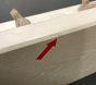 Open Box: Birch Shelf with Pegs (36")