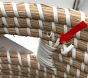 Open Box: Cameron Woven Hamper (16.25"Diam x 22.5"H) - Natural