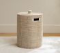 Open Box: Cameron Woven Hamper (16.25"Diam x 22.5"H) - Natural
