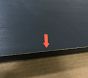 Open Box: Charlie Low Footboard Full Bed Conversion Kit Only - Weathered Navy
