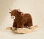 Open Box: Highland Cow Critter Plush Nursery Rocker