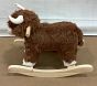 Open Box: Highland Cow Critter Plush Nursery Rocker