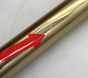 Open Box: LoveShackFancy Bow Single Curtain Rod, Small (28-48") - Brass