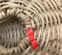 Open Box: Palmer Scalloped Hamper (16"Diam x 21.25"H) - Natural
