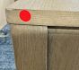 Open Box: Penny Nightstand (19") - Seadrift, Antique Bronze