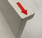 Open Box: Scalloped Peg Rack (36") - White