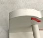Open Box: Scalloped Peg Rack (36") - White