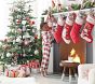 Light-Up Quilted Christmas Stocking Collection