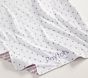Dot Stripe Chamois Baby Blanket