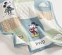 Disney Home x Sanderson Mickey Sherpa-Backed Patchwork Knit Baby Blanket