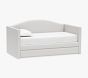 Carter Camelback Upholstered Daybed with Trundle