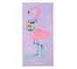 Flamingo Kid Beach Towel UPF 50+