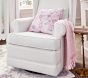 LoveShackFancy Textured Hearts Knit Baby Blanket