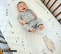 Disney's Winnie the Pooh Picture Perfect Sentiment Organic Cotton Percale Crib Fitted Sheet