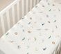 Animal ABC Organic Cotton Crib Fitted Sheet