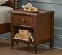 Chris Loves Julia Turned Wood Nightstand (20")