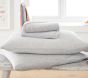 Heathered Jersey Organic Sheet Set &amp; Pillowcases