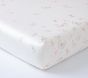 Monique Lhuillier Ethereal Butterfly Organic Sateen Crib Fitted Sheet