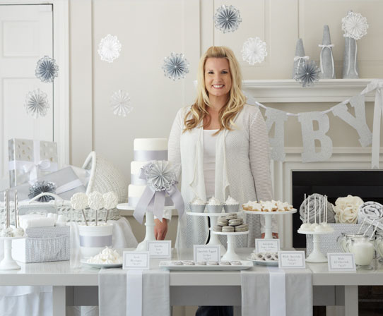 White Winter Baby Shower Pottery Barn Kids