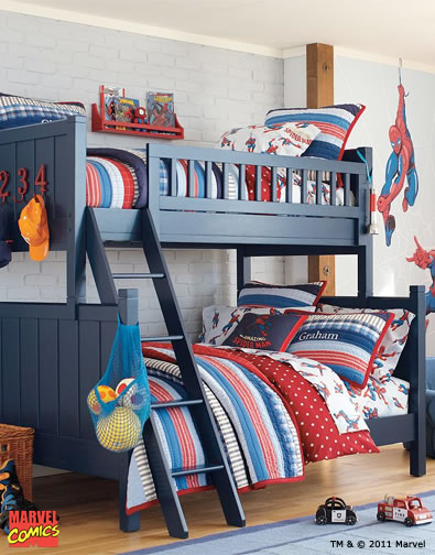 Spiderman Bedroom Ideas Superhero Bedroom Ideas Pottery Barn Kids