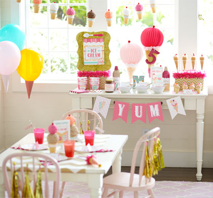 How To Plan An Ice Cream Shoppe Party Pottery Barn Kids