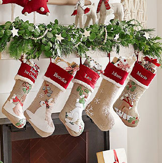 boy christmas stocking