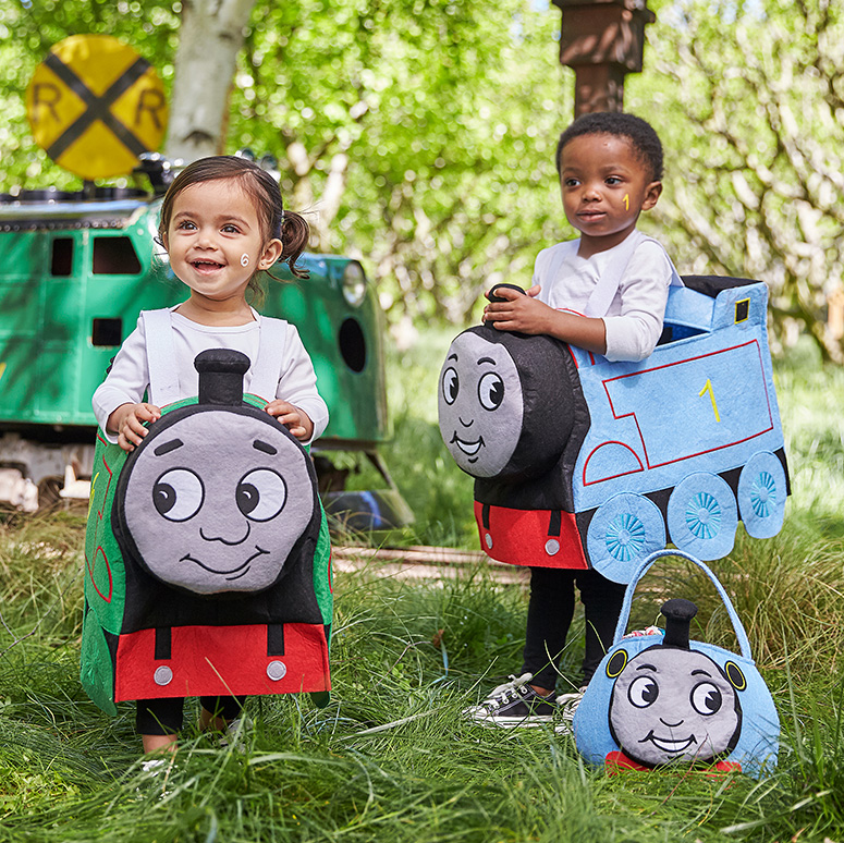 pottery barn thomas the train backpack