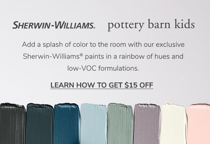 Design Services Sherwin Williams Pottery Barn Kids
