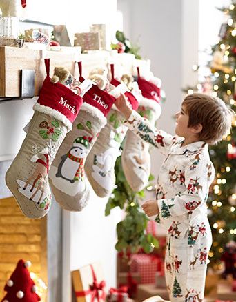 Kids Christmas Stockings | Pottery Barn Kids