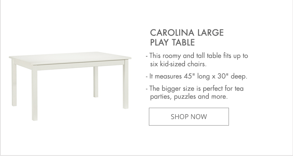 Carolina Large Play Table