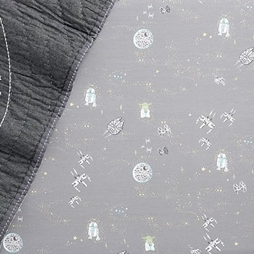 Star Wars™ Allover Sky Organic Crib Fitted Sheet