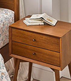 Shop the mid-century nightstand